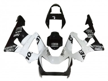Meilleurs Carénages Moto Honda CBR900RR 929 2000-2001 - Blanc Noir Brillant Repsol