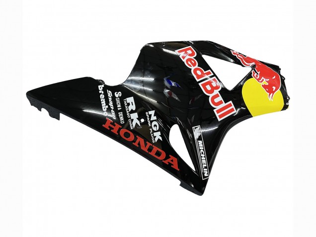 Carénages Moto Honda CBR900RR 954 2002-2003 - Noir Brillant Jaune Red Bull Michelin