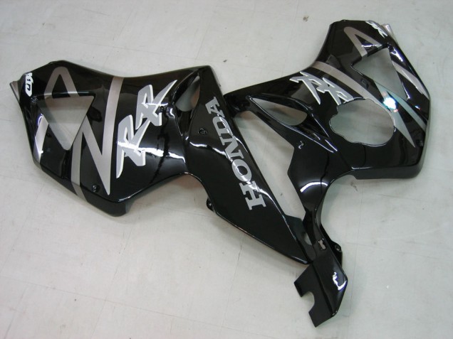 Carénages Moto Honda CBR900RR 954 2002-2003 - Argent Noir Brillant