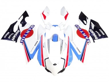 Meilleurs Carénages Moto Ducati 1199 2011-2014 - Blanc Rouge Bleu Noir Brillant Martini