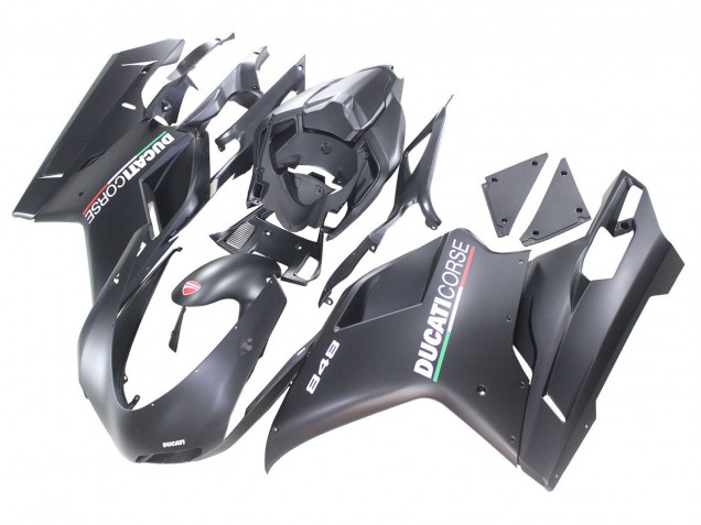 Carénages Moto Ducati 848 2007-2014 - Gris Mat