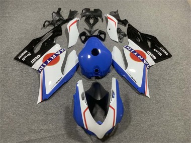 Meilleurs Carénages Moto Ducati Panigale 899/1199 2011-2014 - Blanc Bleu Noir Brillant Martini