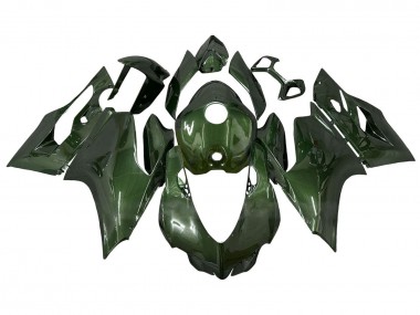 Meilleurs Carénages Moto Ducati Panigale 899/1199 2011-2014 - Vert Foncé Brillant