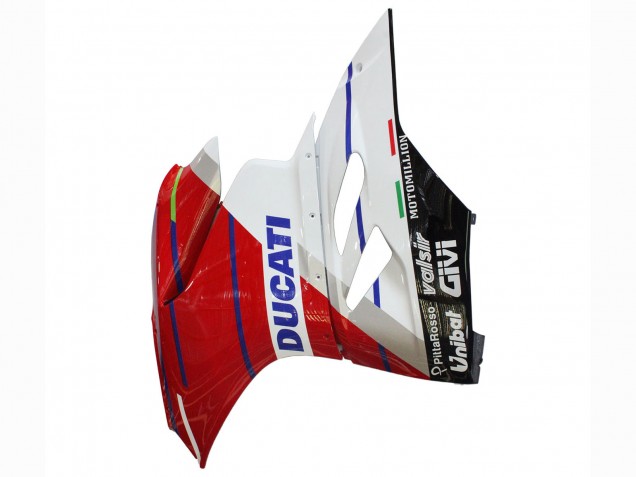Carénages Moto Ducati Panigale 899/1199 2011-2014 - Blanc Rouge Vert Bleu Noir Brillant Flex-Box