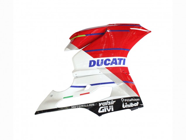 Carénages Moto Ducati Panigale 899/1199 2011-2014 - Blanc Rouge Vert Bleu Noir Brillant Flex-Box
