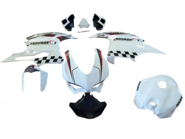 Meilleurs Carénages Moto Ducati 959/1299 2015-2020 - Blanc Rouge Noir
