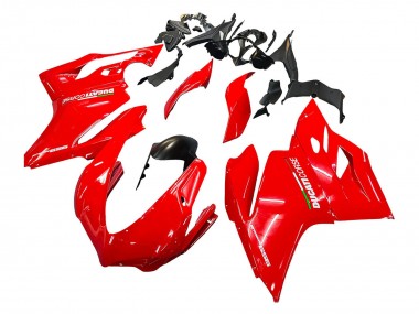 Meilleurs Carénages Moto Ducati 959 2015-2020 - Rouge