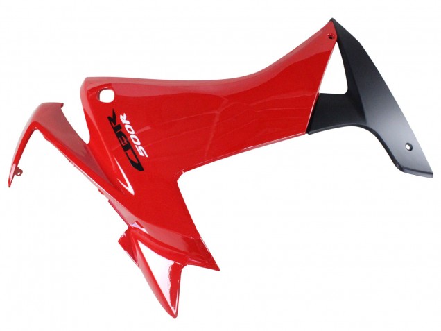 Carénages Moto Honda CBR500R 2013-2015 - Rouge Noir Mat