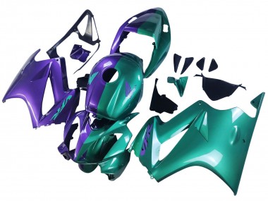 Meilleurs Carénages Moto Honda VFR 800 2002-2013 - Violet Vert
