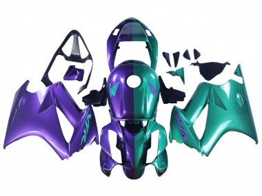 Meilleurs Carénages Moto Honda VFR 800 2002-2013 - Violet Vert