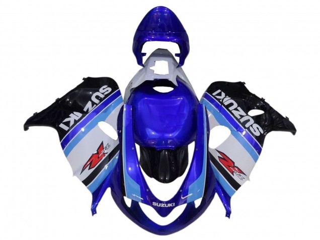 Carénages Moto Suzuki TL1000R 1998-2003 - Bleu Blanc Noir Rouge