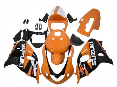 Meilleurs Carénages Moto Suzuki TL1000R 1998-2003 - Orange Noir Blanc