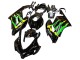 Carénages Moto Honda CBR1000RR 2004-2005 - Noir Brillant Jaune Vert Monstre
