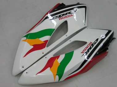 Meilleurs Carénages Moto Honda CBR1000RR 2004-2005 - Blanc Bleu Rouge Noir Brillant Étoile EuroBet Lee