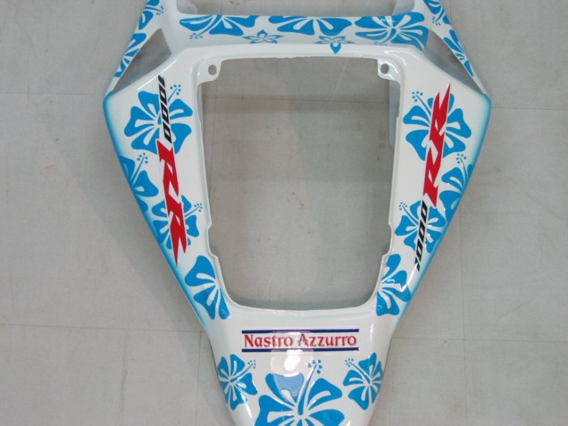 Carénages Moto Honda CBR1000RR 2004-2005 - Blanc Bleu Neige Nastro Azzurro 46