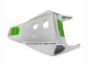 Carénages Moto Honda CBR1000RR 2004-2005 - Blanc Vert Noir Brillant Hannspree 52