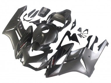 Meilleurs Carénages Moto Honda CBR1000RR 2004-2005 - Gris Brillant Noir Brillant