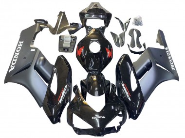 Meilleurs Carénages Moto Honda CBR1000RR 2004-2005 - Noir Brillant Gris Mat Rouge Fireblade