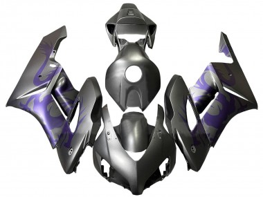 Meilleurs Carénage Moto Honda CBR1000RR 2004-2005 - Argent Violet