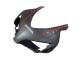 Carénages Moto Honda CBR1000RR 2004-2005 - Noir Brillant Gris Brillant Rouge Bande