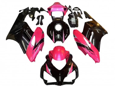 Meilleurs Carénages Moto Honda CBR1000RR 2004-2005 - Rose Noir Brillant