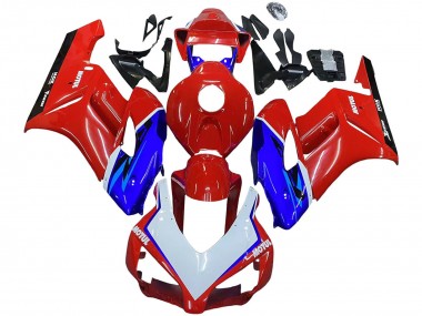 Meilleurs Carénages Moto Honda CBR1000RR 2004-2005 - Rouge Bleu Blanc Noir Motul