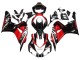 Carénages Moto Honda CBR1000RR 2006-2007 - Rouge Noir Brillant