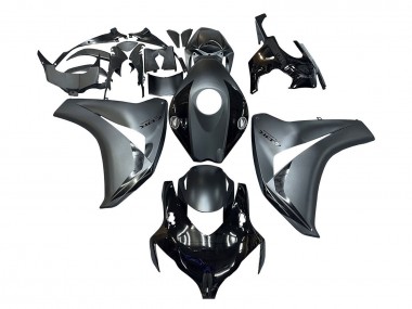 Meilleurs Carénages Moto Honda CBR1000RR 2008-2011 - Gris Noir Brillant