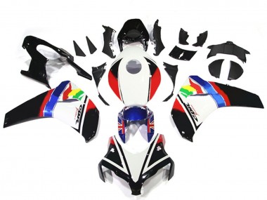Meilleurs Carénages Moto Honda CBR1000RR 2008-2011 - Blanc Rouge Bleu Noir Brillant Étoile