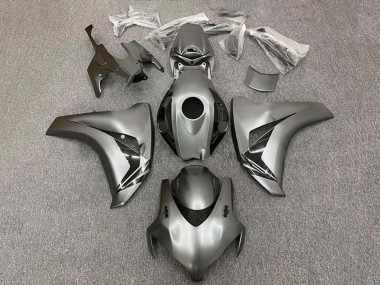 Meilleurs Carénage Moto Honda CBR1000RR 2008-2011 - Gris Noir Brillant