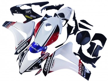 Meilleurs Carénages Moto Honda CBR1000RR 2008-2011 - Blanc Rouge Bleu Noir Star Lee Carrera