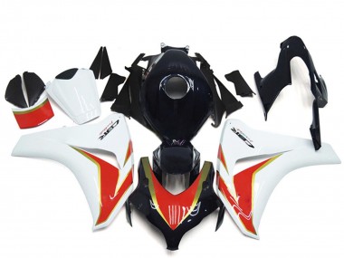 Meilleurs Carénage Moto Honda CBR1000RR 2008-2011 - Blanc Rouge Noir Brillant