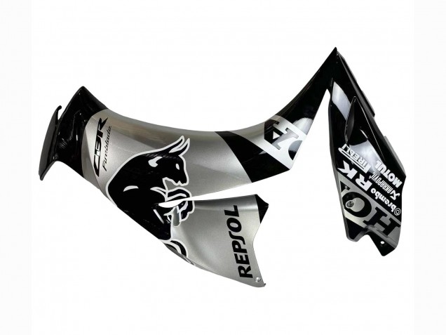 Carénages Moto Honda CBR1000RR 2012-2016 - Argent Noir Brillant Repsol Red Bull