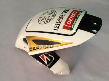 Meilleurs Carénages Moto Honda CBR1000RR 2012-2016 - Blanc Noir Brillant Rizoma Playboy