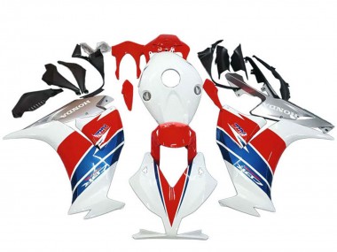 Meilleurs Carénages Moto Honda CBR1000RR 2012-2016 - Blanc Argent Bleu Rouge