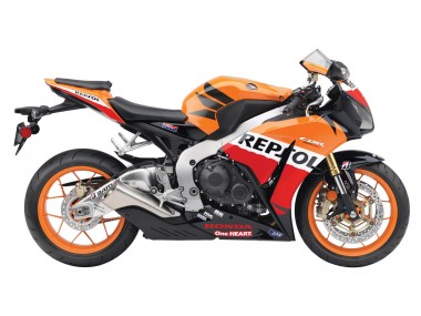 Meilleurs Carénages Moto Honda CBR1000RR 2012-2016 - Orange Blanc Rouge Repsol