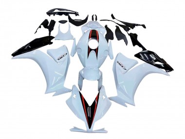 Meilleurs Carénages Moto Honda CBR1000RR 2012-2016 - Blanc Noir Brillant
