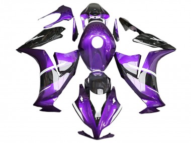 Meilleurs Carénage Moto Honda CBR1000RR 2012-2016 - Violet Noir Brillant