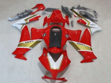 Meilleurs Carénages Moto Honda CBR1000RR 2012-2016 - Blanc Rouge Or