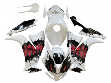 Meilleurs Carénages Moto Honda CBR1000RR 2012-2016 - Blanc Rouge Noir