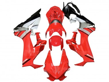 Meilleurs Carénages Moto Honda CBR1000RR 2017-2023 - Rouge Argent Blanc Noir