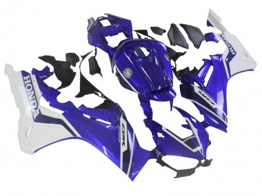Meilleurs Carénages Moto Honda CBR1000RR 2017-2023 - Blanc Bleu