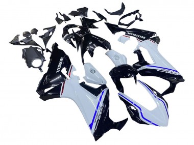 Meilleurs Kits Carénage Moto Honda CBR1000RR 2017-2023 - Blanc Bleu Noir Brillant