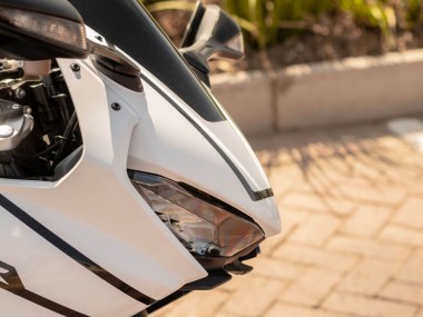 Meilleurs Carénages Moto Honda CBR1000RR 2017-2023 - Blanc Noir Bande Fireblade