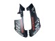 Carénages Moto Honda CBR600RR 2003-2004 - Noir Mat Orange Repsol Rossi 46