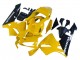 Carénages Moto Honda CBR600RR 2003-2004 - Jaune Noir Brillant