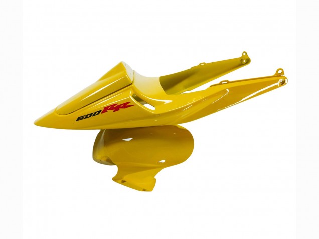 Carénages Moto Honda CBR600RR 2003-2004 - Jaune Noir Brillant