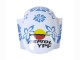 Carénages Moto Honda CBR600RR 2003-2004 - Blanc Bleu Rouge Nastro Azzurro 46