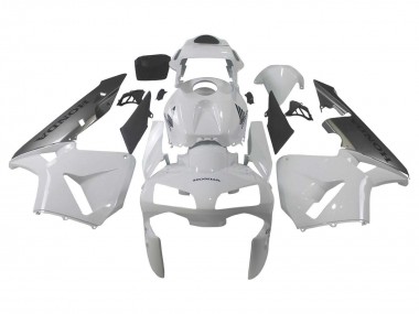 Meilleurs Carénage Moto Honda CBR600RR 2003-2004 - Argent Blanc