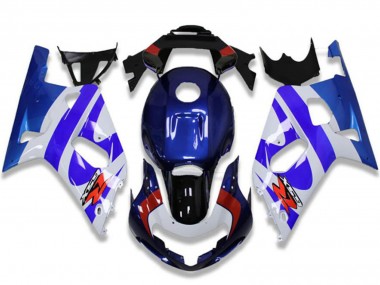 Meilleurs Carénages Moto Suzuki GSXR 600/750 2001-2003 - Blanc Bleu Rouge Noir